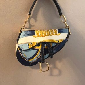 Christian Dior Galliano Vintage Saddle Bag
